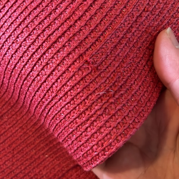 Red sun hat- never worn.. no tags.  Received as a gift - Picture 2 of 4